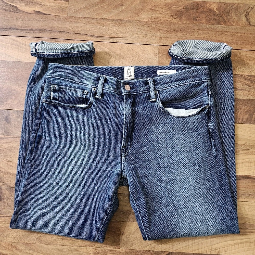 Hiroshi Kato The Pen Slim Joey cut slim selvedge jeans 33x29